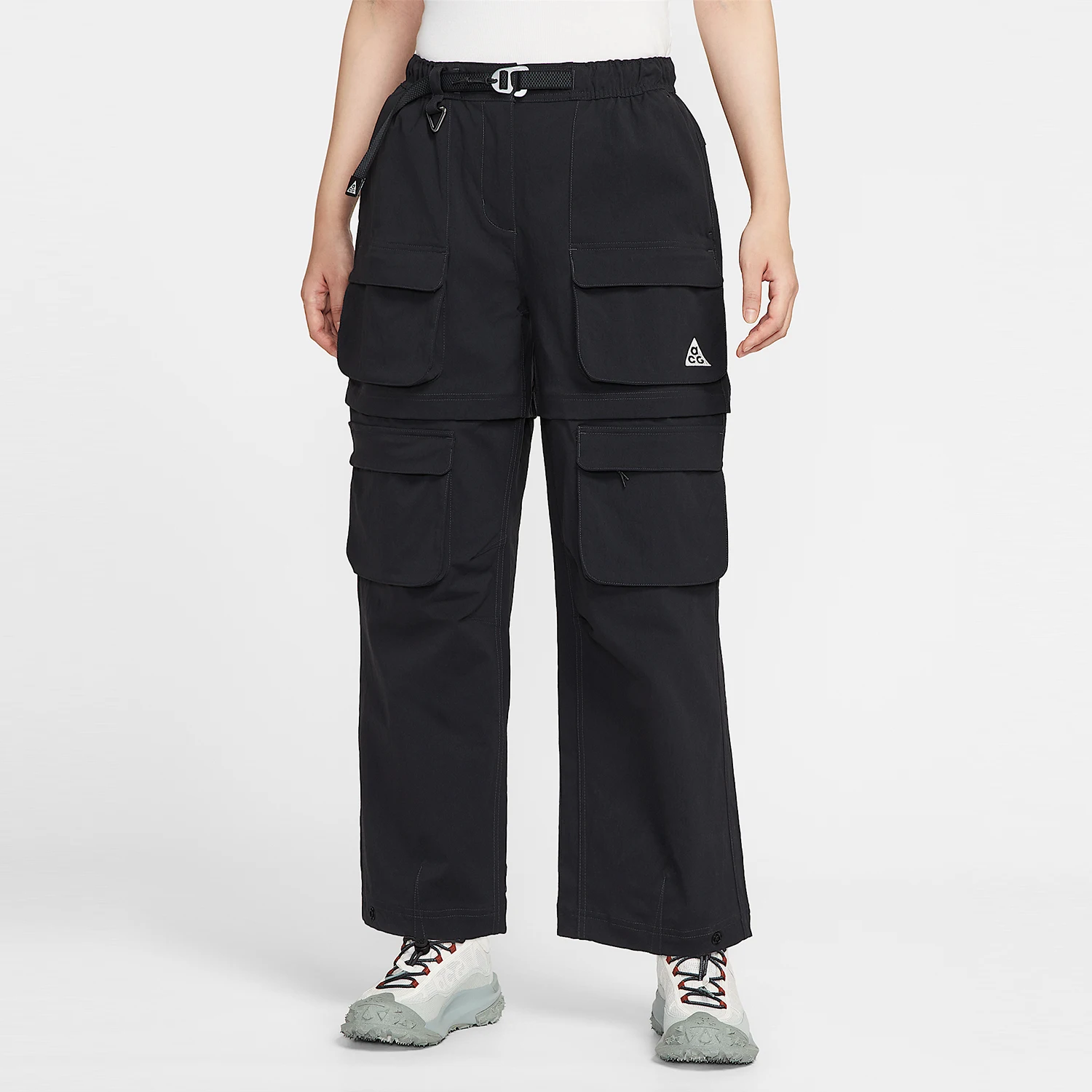 

Женские брюки Nike Authentic 2025 Summer с отстегивающимся карманом на молнии HV6392-010