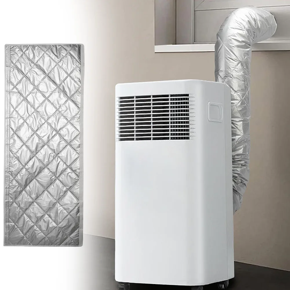Dustproof AC Cover Air Conditioner Hose Cover 23*58.7inch Compatibility With Various Models Dust And Debris Protection