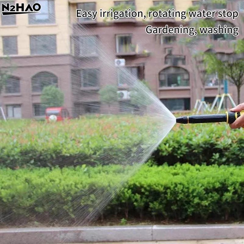 Adjustable Nipple Shower Water Gun High Pressure for Comprehensive Cleaning