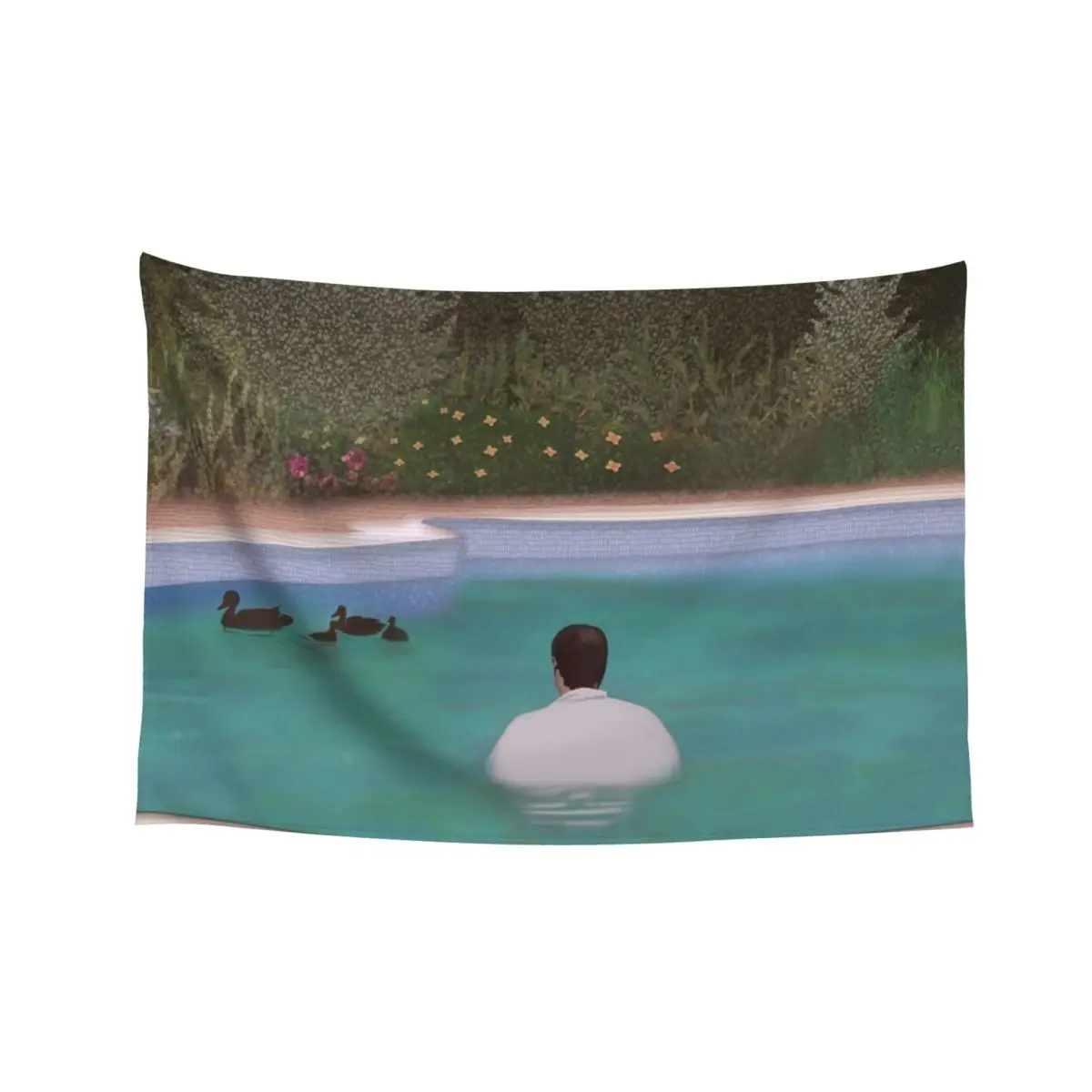 

Him, with those ducks.. Tapestry Carpet On The Wall Decoration Home Aesthetic Home Decor Aesthetic Room Decor Korean Tapestry