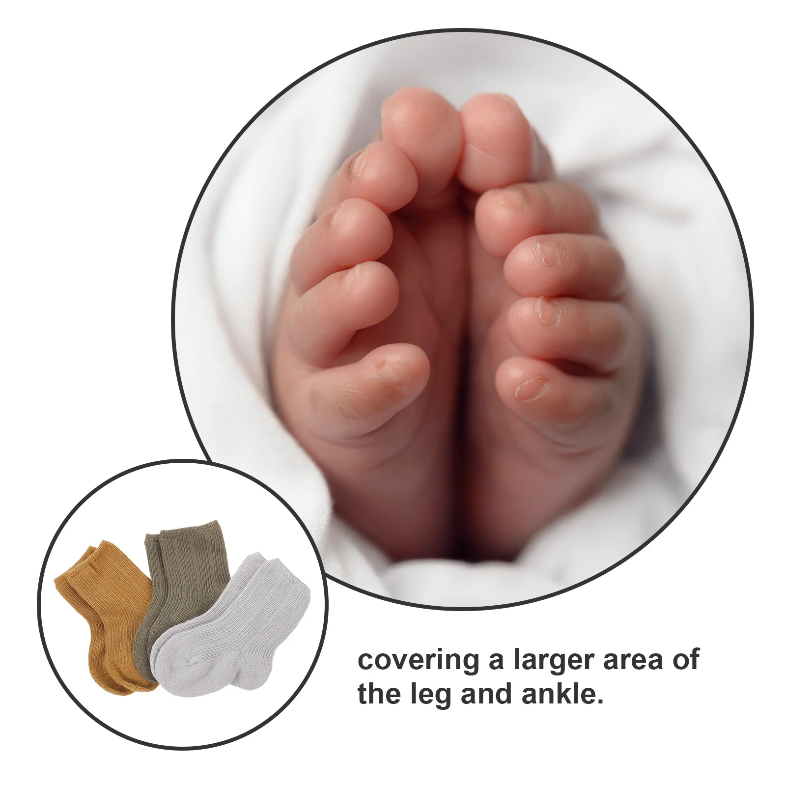 

Детские носки средней длины, теплые носки для новорожденных на весну, осень-зиму, мягкая хлопковая обувь для малышей, удобная обувь для младенцев S