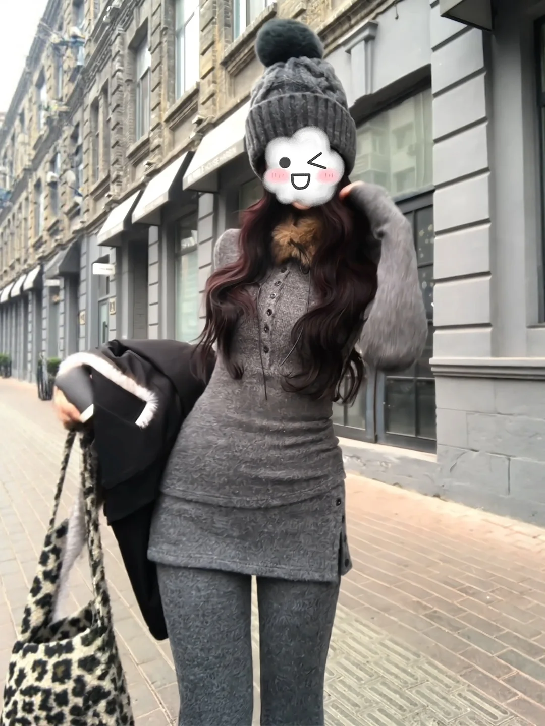 

plus Size Women's Long Sve T-irt ey Fur Collar Slim Fit Base Layer irt Top Korean Sle Winter Design Casual Wear