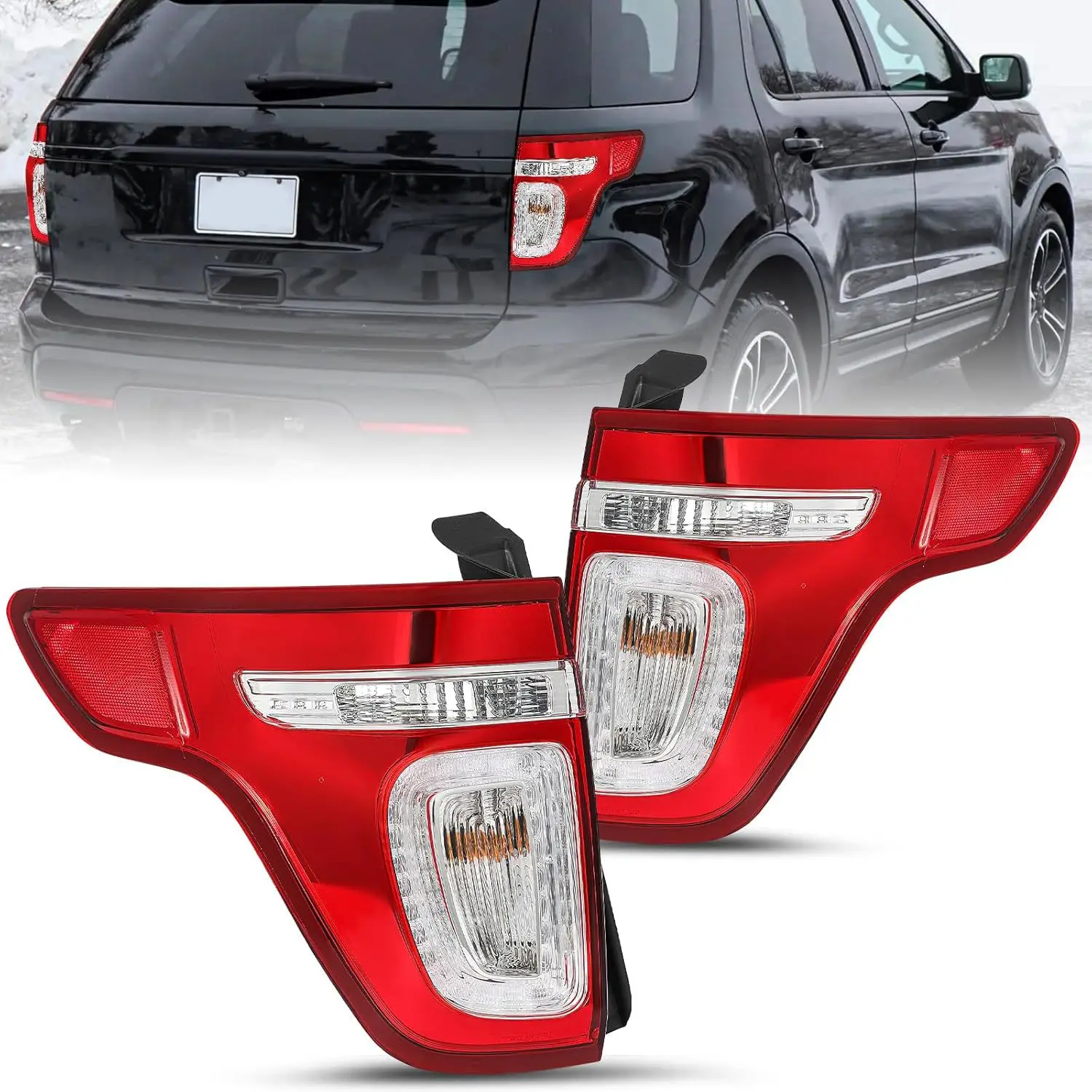 

The 2011 model of car taillights is suitable for Ford Explorer OE L BB5Z13405C/R BB5Z13404C