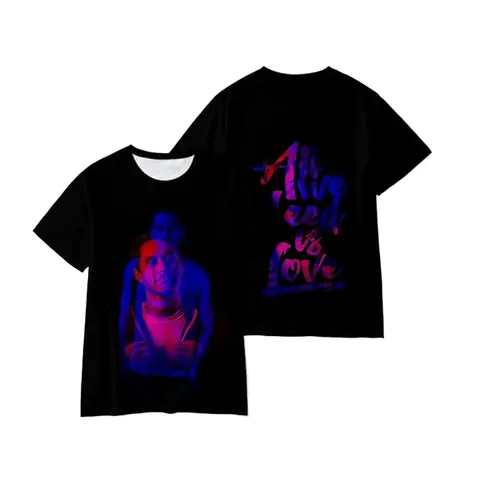 Canserbero T-Shirts Rapper 3D Print Streetwear Men Women Fashion Hip Hop Oversized T Shirt Male Tees Tops Harajuku Man Clothing