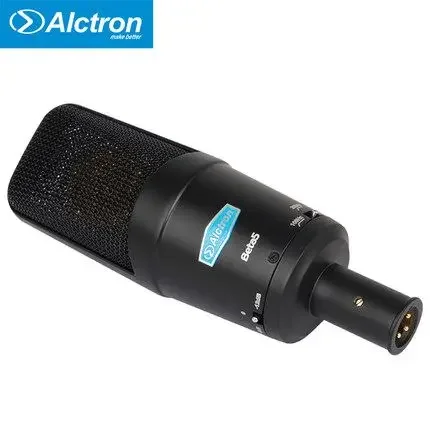 

Alctron Beta3 Professional studio recording condenser microphone with shock mount for live broadcast singing record