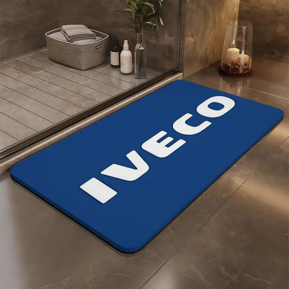 

NEW IVECO Floor Mat Bathroom Soft Diatomaceous Mud FloorMat Bathroom Absorbent Mat,Bedroom Mat