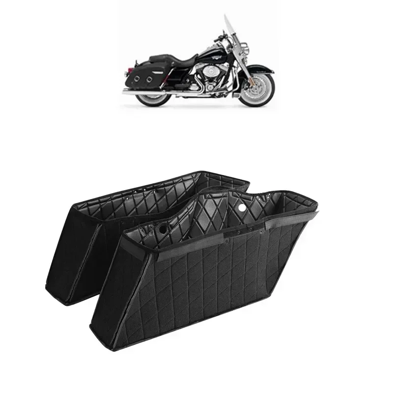 

For Motorcycle Acsessories Saddlebags Carpet Liner For Harley Touring Road King Street Electra Glide 2014-2021 2018