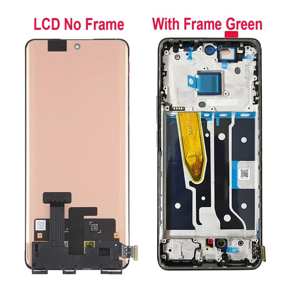 AMOLED For Realme 11 Pro Plus LCD Display RMX3771 RMX3740 RMX3741 Touch Screen Digitizer Assembly