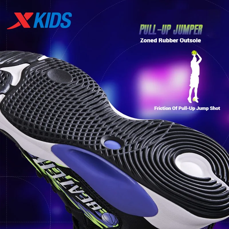 Scarpe da basket per adolescenti Xtep 2025 Scarpe sportive comode alla moda leggere e traspiranti in mesh unisex primaverili 676415129390