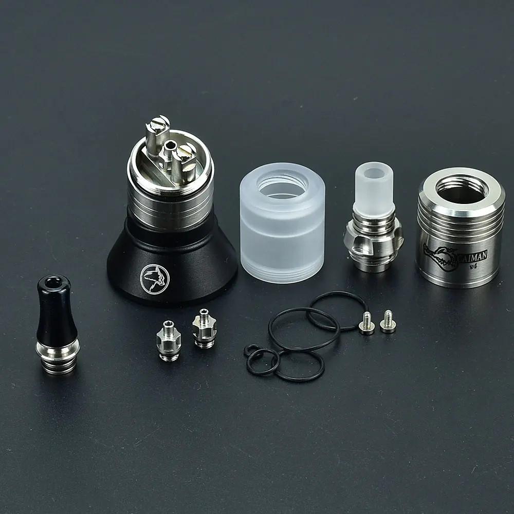 WolfCoolvape Caiman V.4 MTL RDA 22 2 316 22 1.2/1.7/2.3 MTL RDA atomizer tank for coils & atomizers - gallery image 5