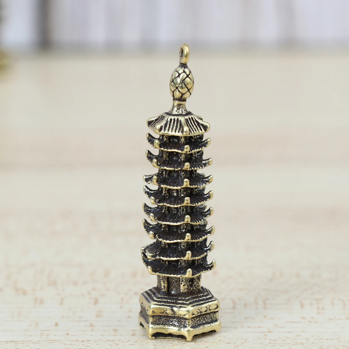 

Брелок для ключей, подарок, брелок для ключей, пагода, брелок для ключей, подвеска для ключей