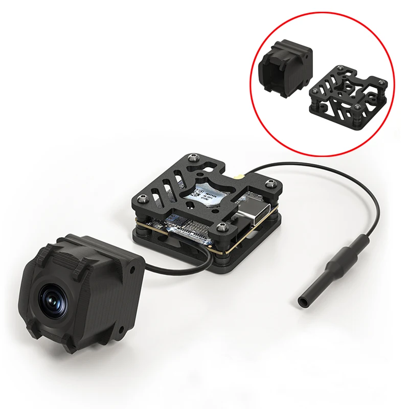 ل DJI O4 لايت وحدة الهواء عدسة الغطاء الواقي نقل الصور الرقمية تبديد الحرارة قذيفة تعديل جزء ل RC الطائرة بدون طيار #1