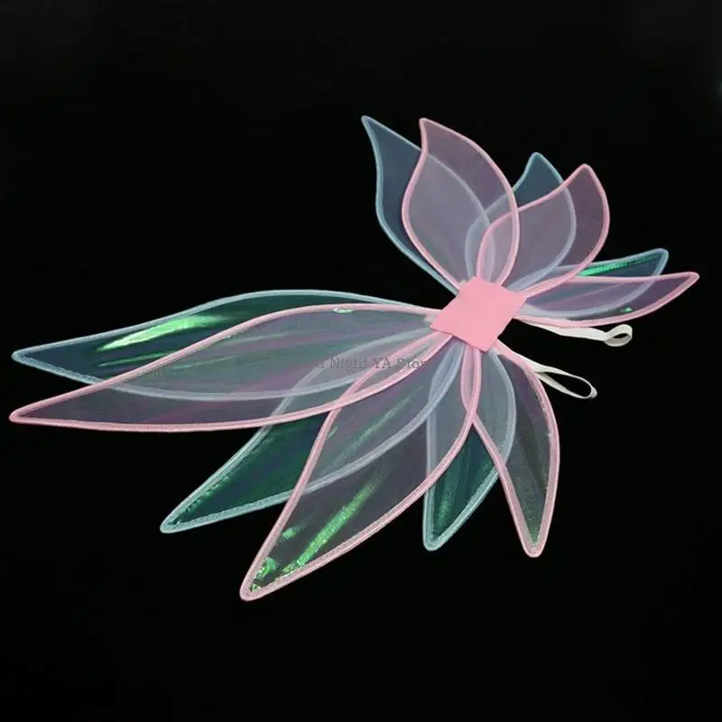 Glinks cho Cánh Bướm Trang Phục Đầm Trang Phục để Chơi Cánh Tiên cho Bé Gái Halloween Cánh Thiên Thần Hiệu Suất Pr