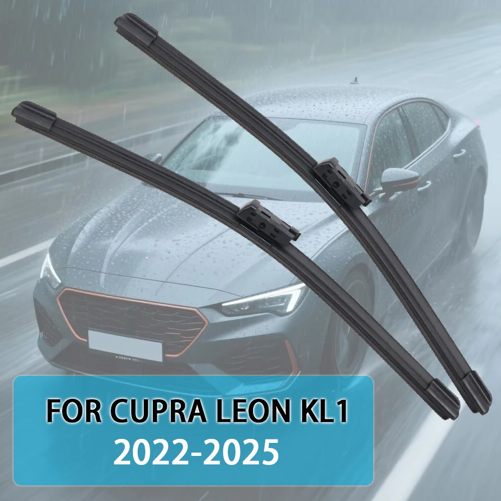 

Для Cupra Leon KL1 2022-2025 26 ''+ 18'' щетка стеклоочистителя автомобиля передние дворники подходят кнопочный рычаг лобового стекла авто щетки стеклоочистителя
