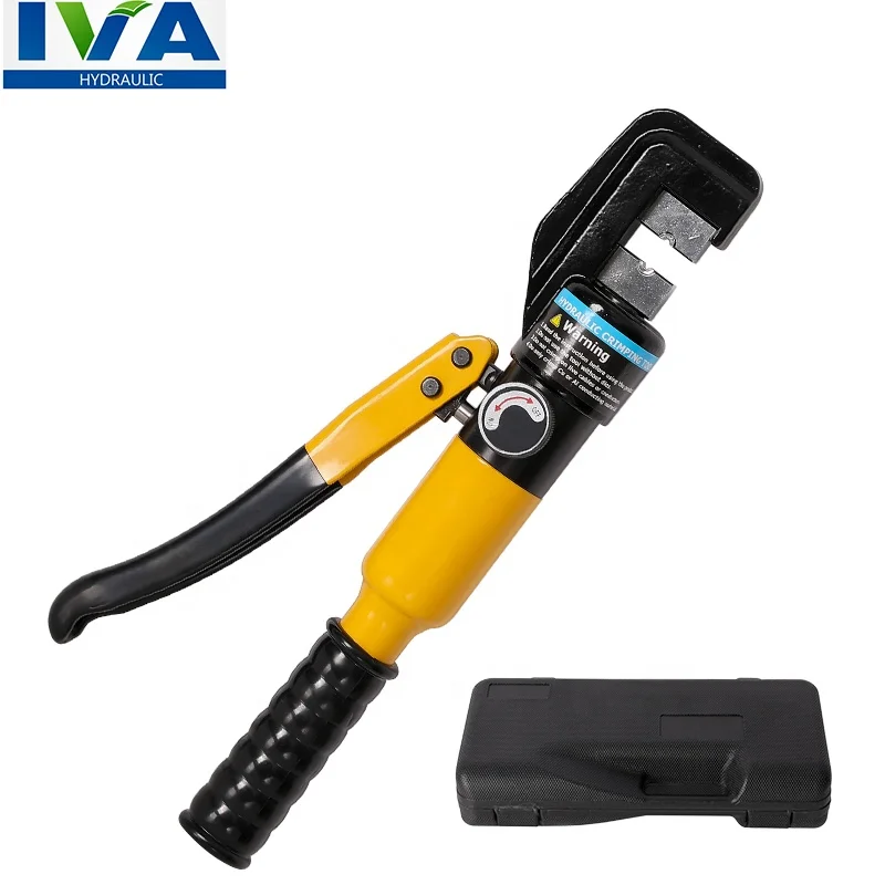 

IVA High Quality 4-70 Mm 8T Hexagon Crimping Manually Tegral Hydraulic Crimping Pliers YQK-70
