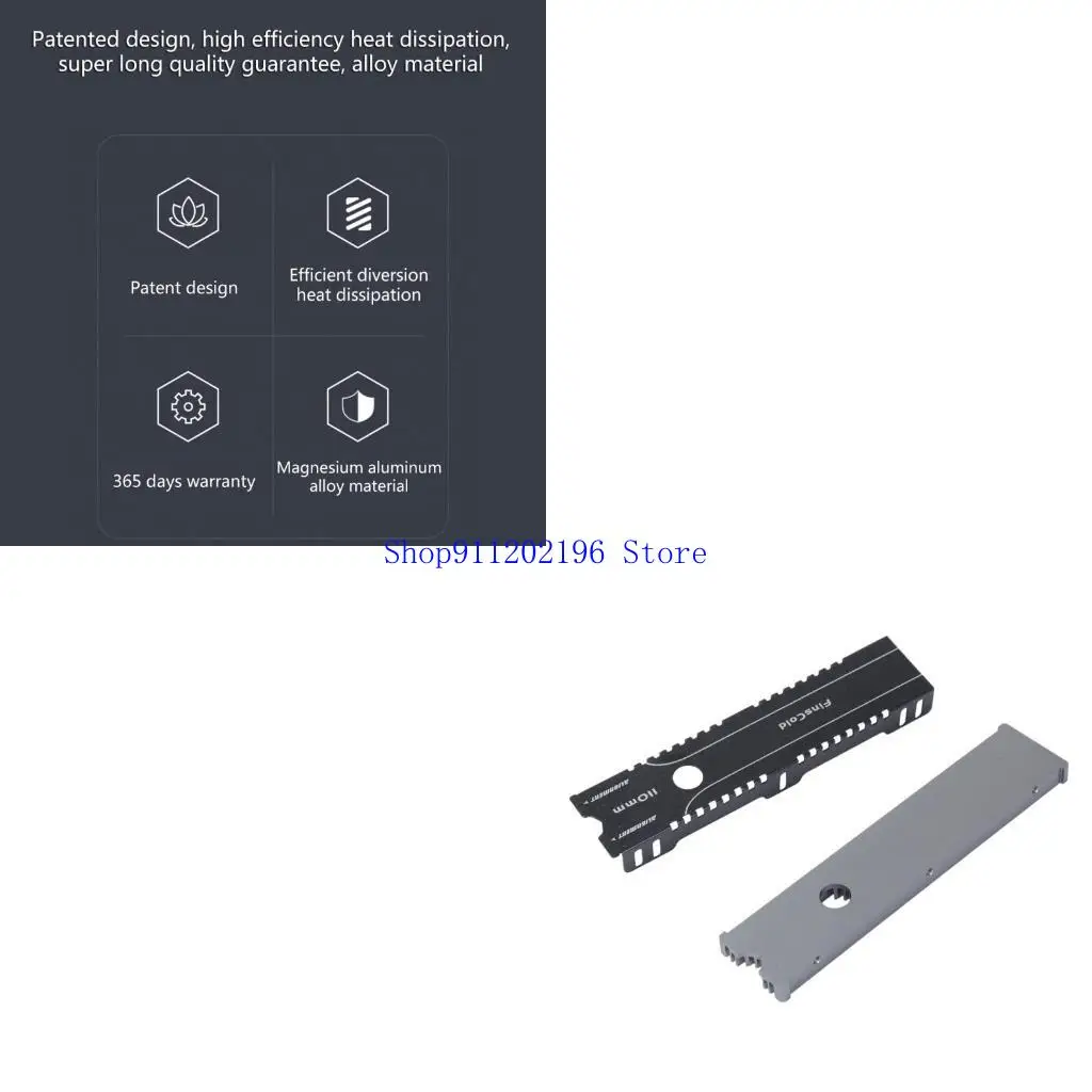 

P82A for M.2 NGFF 22110 Hard Drive Heatsink for PCIE NVME for M.2 Cooler