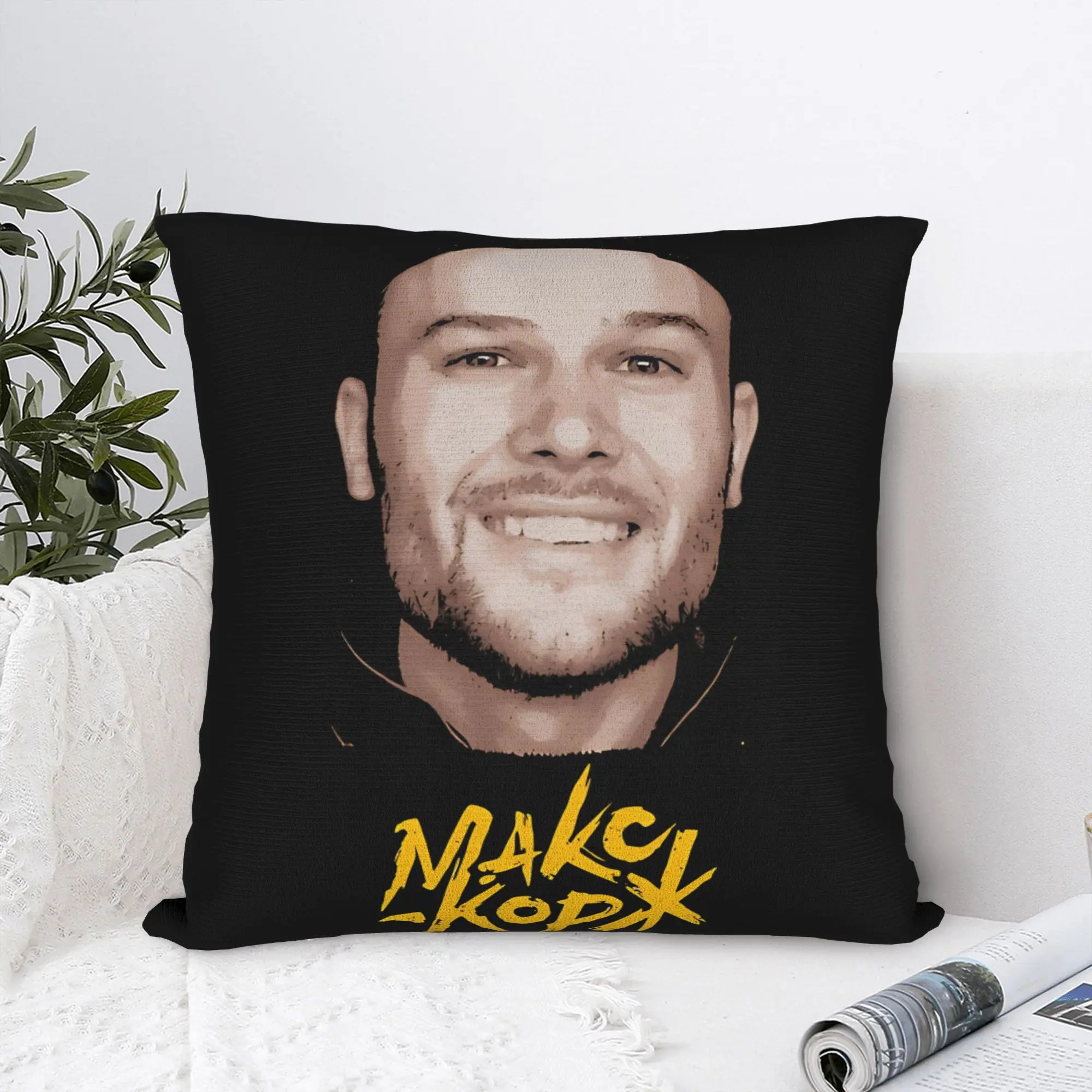 Pillow Cover Max Korzh Belarusian Singer Макс Корж   Morden Pillow Case For Sofa Home Decor Pillowcases