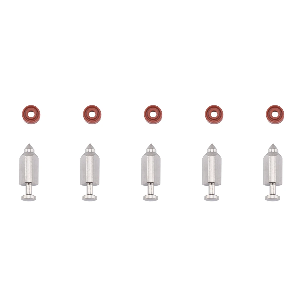 5Pcs Carburetor Float Valve Needle Kit For Briggs &Stratton 5 and 6 HP vertical and 3.5 and 5 HP industrial augmented engines - Image 4