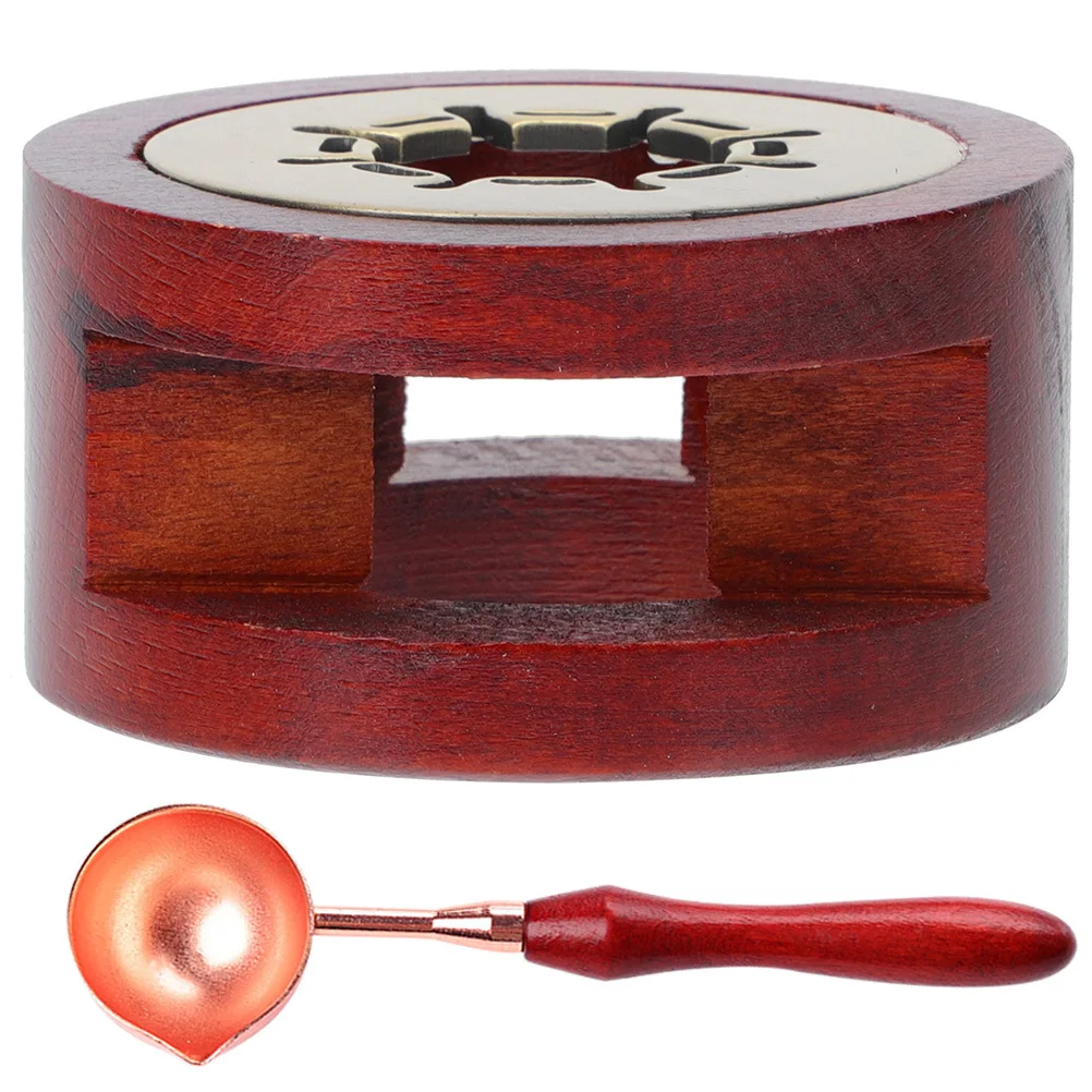 مجموعة واحدة من ملعقة تدفئة ختم الشمع متضمنة سهلة الاستخدام ومتينة وعمر خدمة طويل وتصميم مجوف هدية لتقوم بها بنفسك لتدفئة ختم الشمع