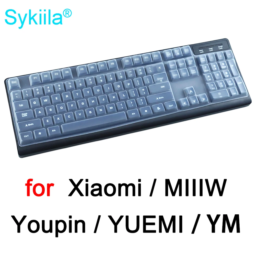 Keyboard Cover for MIIIW Youpin YUEMI YM MK01 MK03C MK06-C MK06C-C Gaming Mechanical Clear Silicone TPU Protector Skin Film