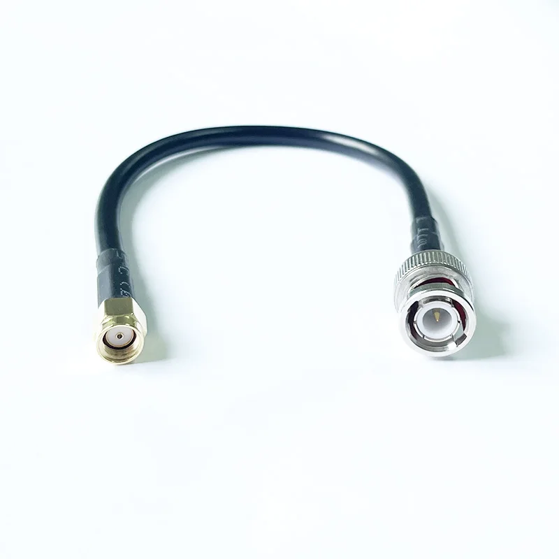 RP-SMA Male to BNC Male RF Coaxial Cable 50ohm RPSMA to BNC RG58 Jumper Cable for Antennas Ham Radio Wireless LAN Devices Wi-