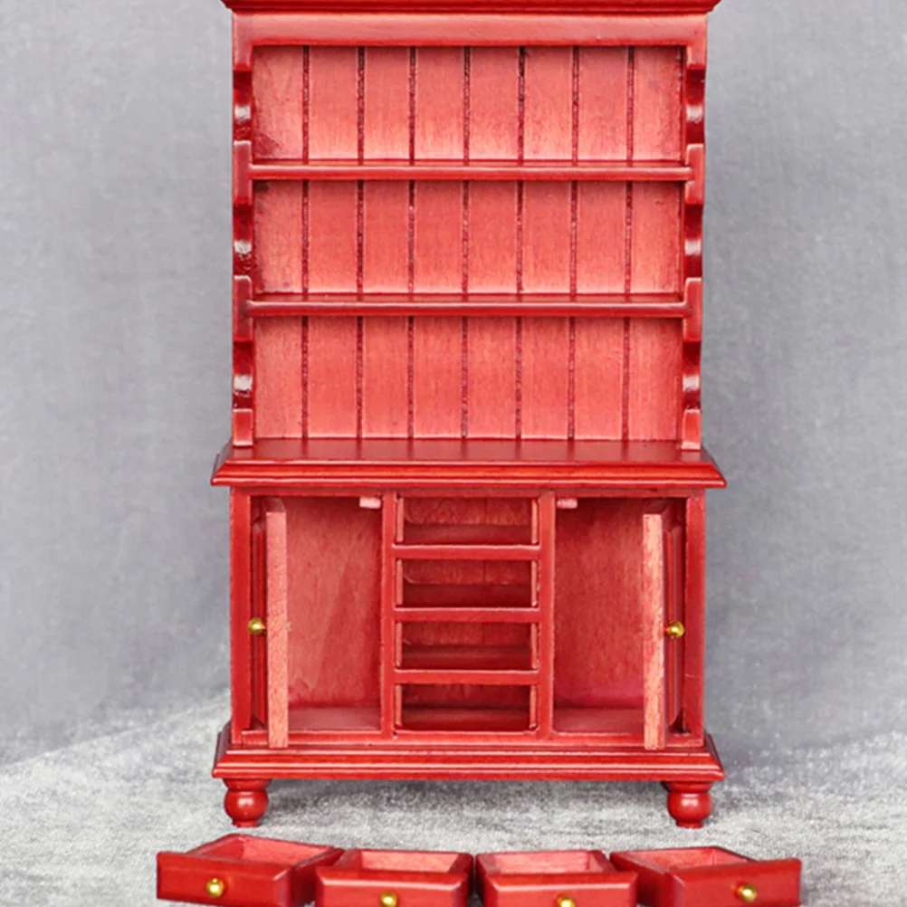 1pc ミニ垂直本棚プレミアム耐久性のある軽量家の寝室キッチンキャビネット子供部屋装飾家具プレイセット