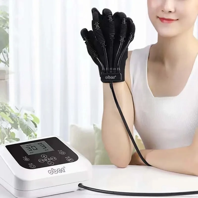 New Design Glove Hemiplegia Finger Robotics Hand Rehabilitation