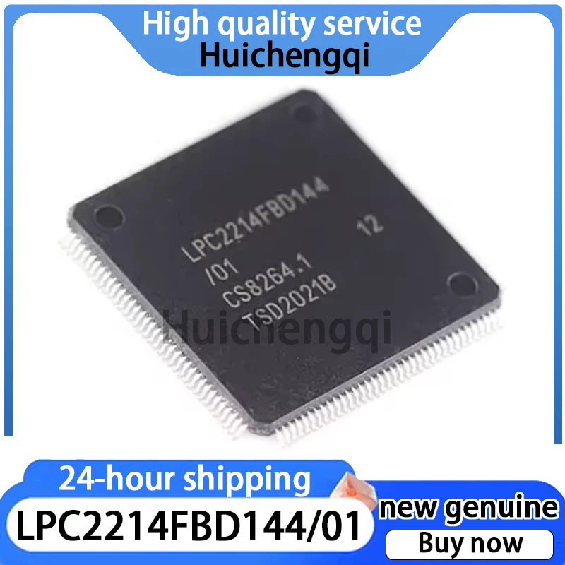 1PCS NEW  LPC2214FBD144 LPC2214FBD144/01 16/32-bit Microcontroller ARM7 Original SMT LQFP-144