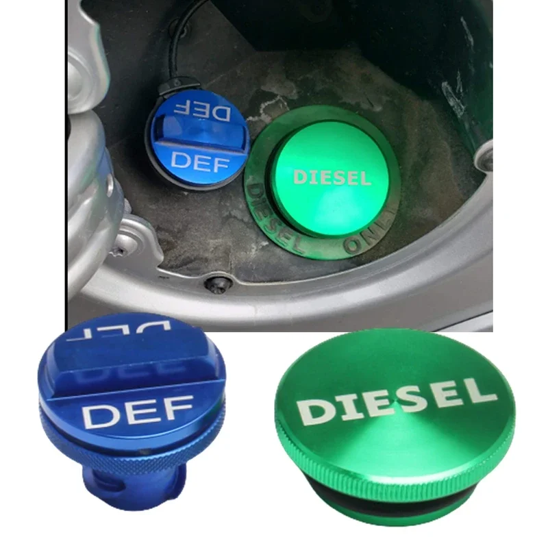 Diesel Fuel Cap - Billet Tank Gas Cap for 13-19 Dodge Ram 1500 2500 3500 Cummins EcoDiesel Pick-up Truck Accessories