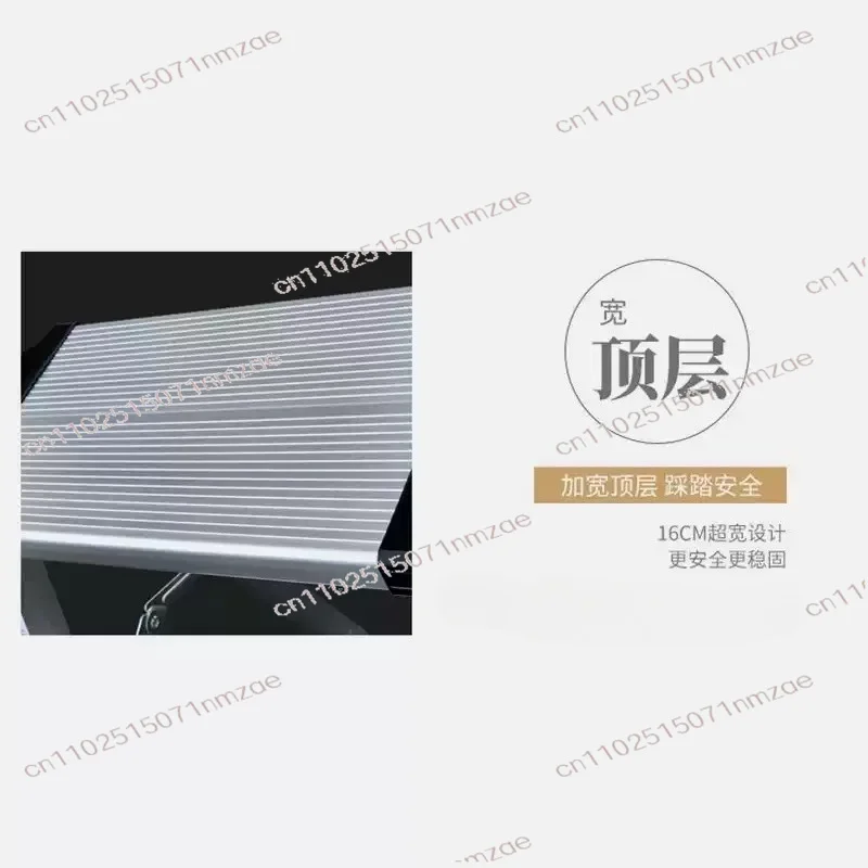 Two-stage Three-stage Four-stage Household Ladder Multifunctional Folding Ladder Aluminum Alloy Telescoping Ladder
