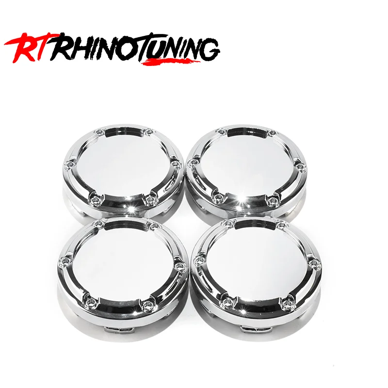 

RhinoTuning 2/4PCS OD 67mm/2.64" ID 62mm/2.44" Car Wheel Center Hub Caps Tire Rim Cover Protector Decorations Car Accessories