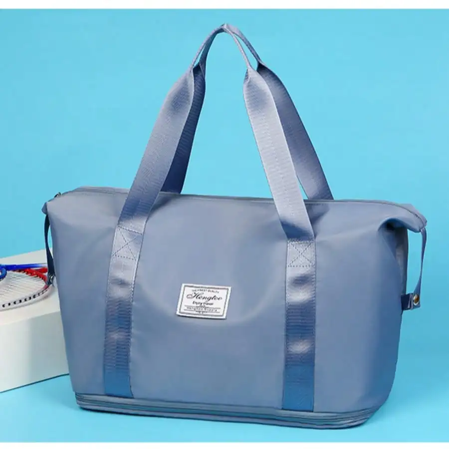 

High-Value Large-Capacity Multi-Functional Sports Fitness Bag With Expandable Capacity For Short-Distance Travel. Stylish And Beautiful. Simple And Generous.