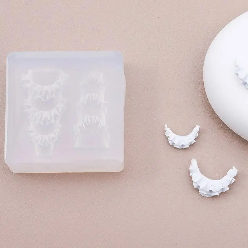 Multipurpose Art Silicone Mould for 3D Designs Butterfly Flower Moon Patterns Portable for Acrylic Craft Supplies