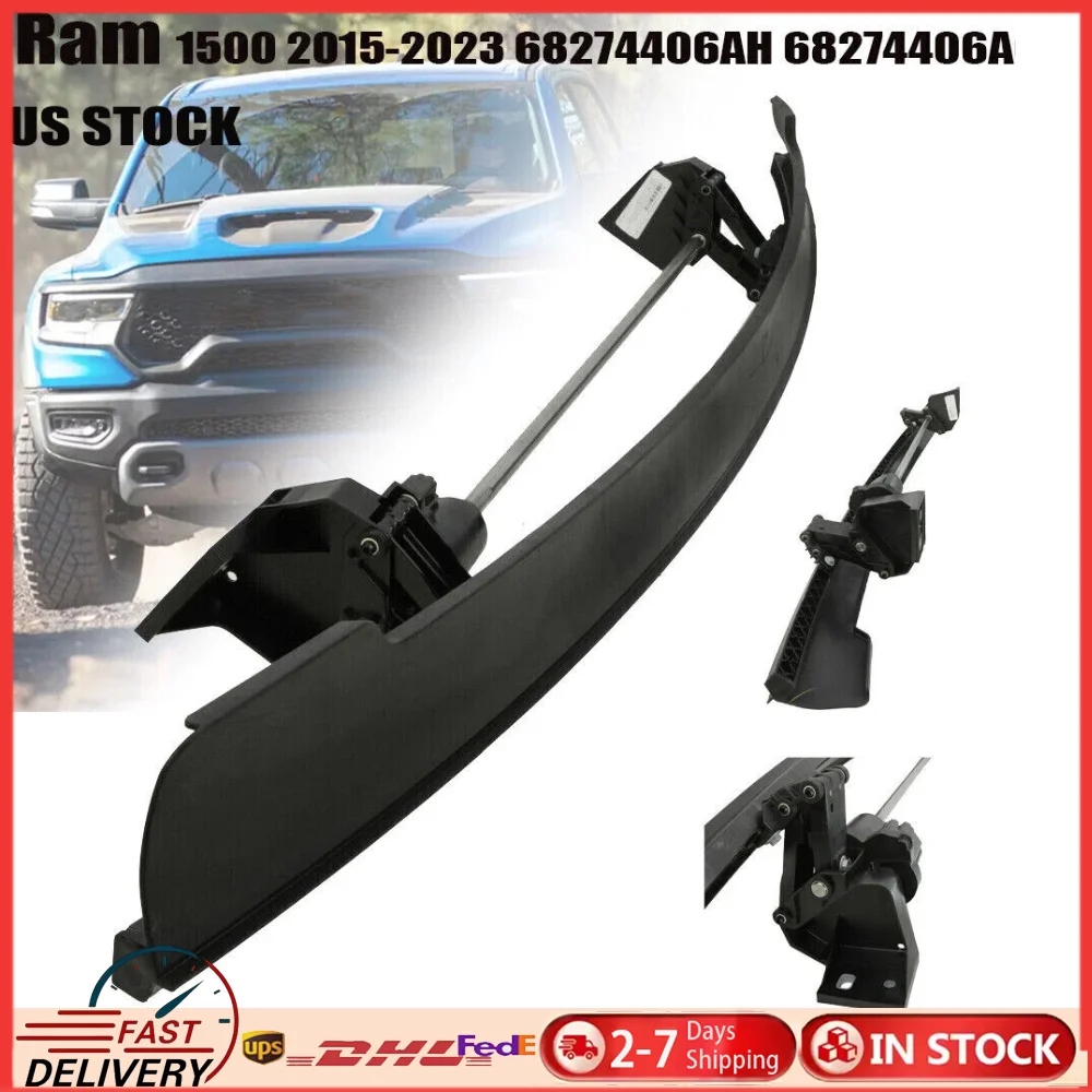

For RAM 1500 2019-2023 DT FRONT ACTIVE AIR DAM MOPAR 68274406AG 68274406AH Active Air Dam New Mopar Genuine