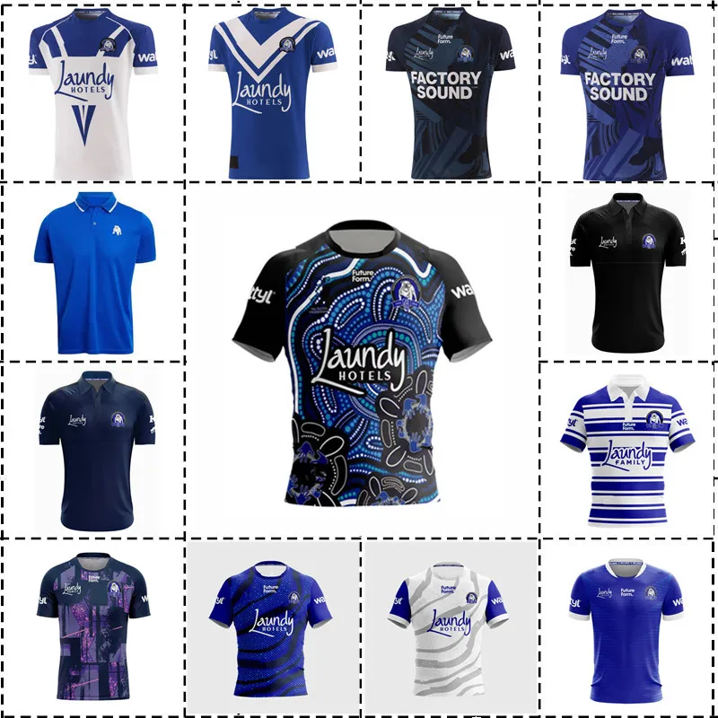 Джерси для регби Bulldogs Home / Away / Rdzenne / Polo / Training, размер S--5XL, удобная, дышащая, идеальное качество!