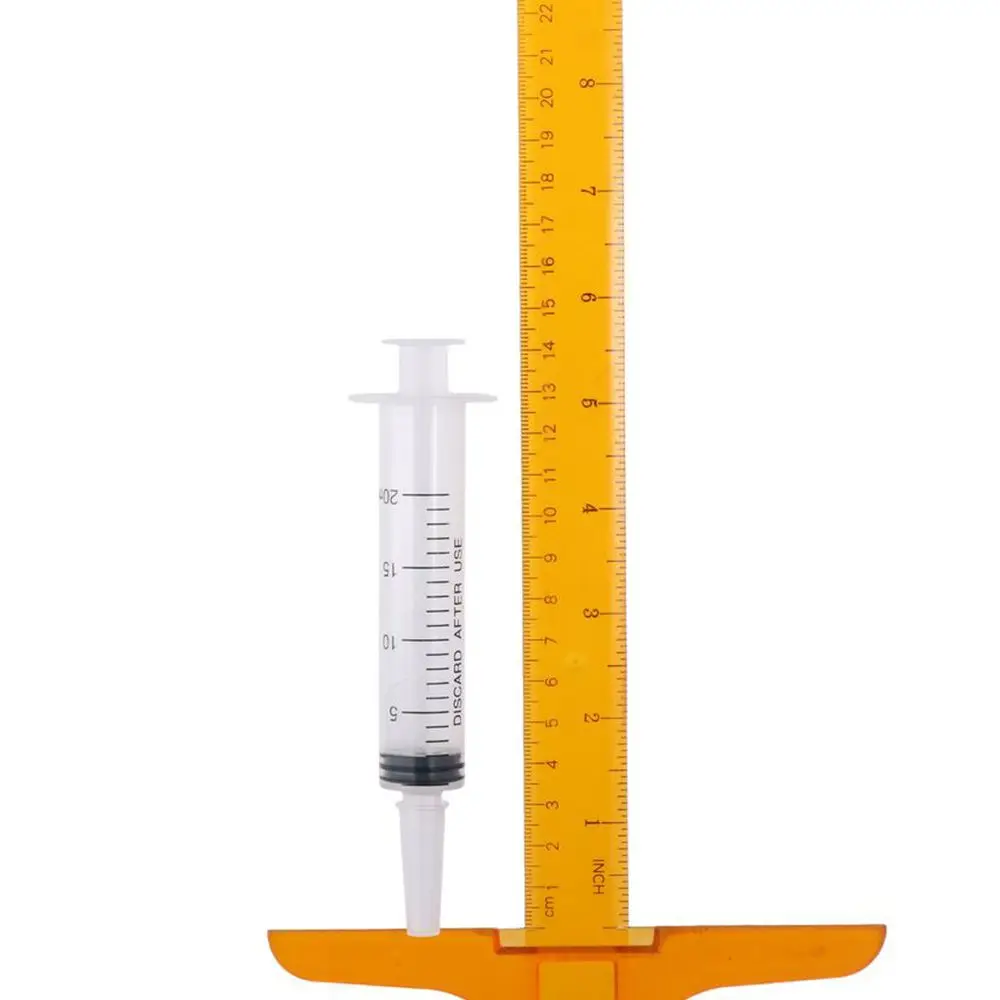 Imagem -06 - Seringa de Plástico com Tampa Transparente sem Agulha Individual Selada Dispensadora de Líquidos Pintura Artística 10 Pcs 20ml
