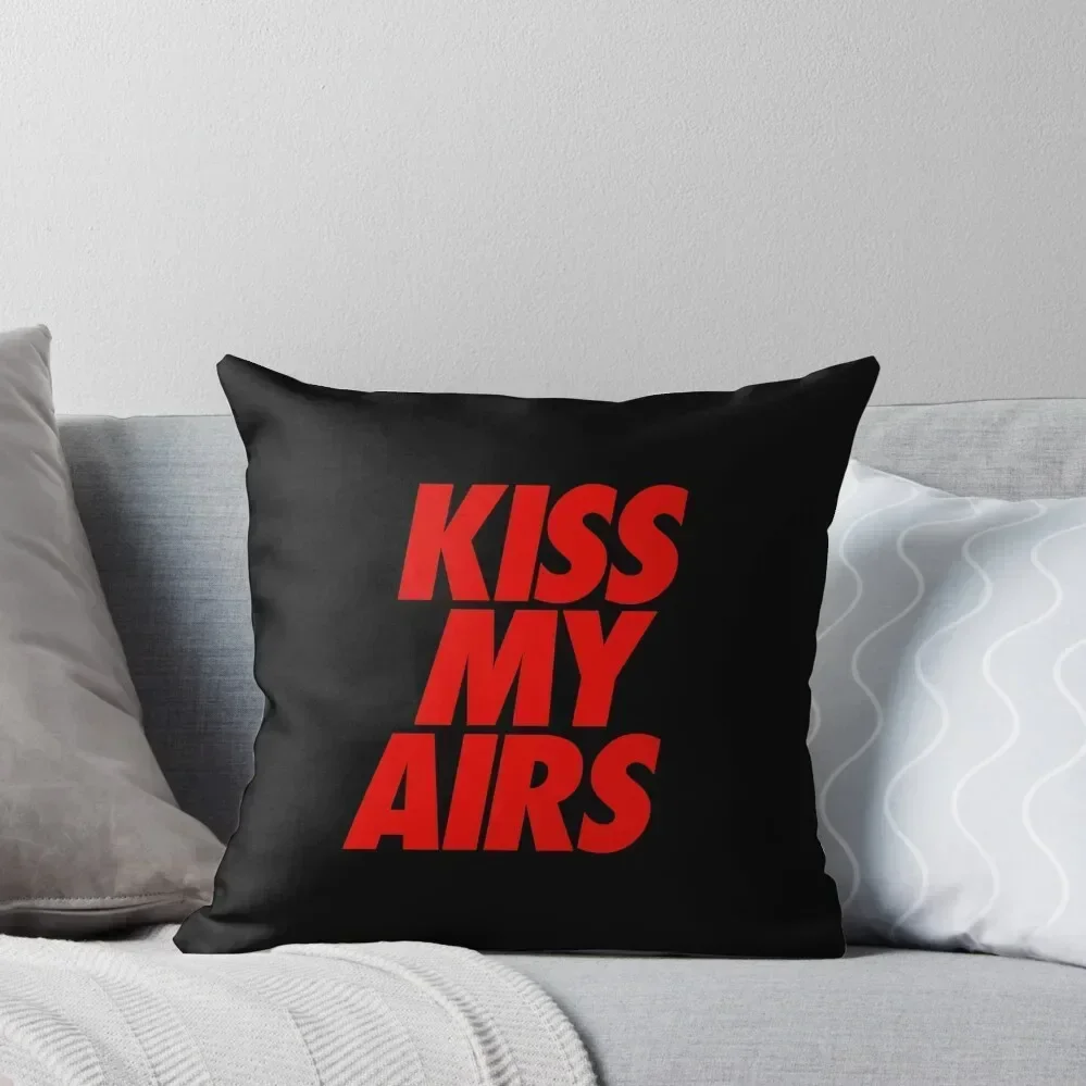 

Kiss My Airs BRED Throw Pillow Cushion Covers For Living Room Christmas Pillows pillow pillowcase Decorative pillowcase pillow