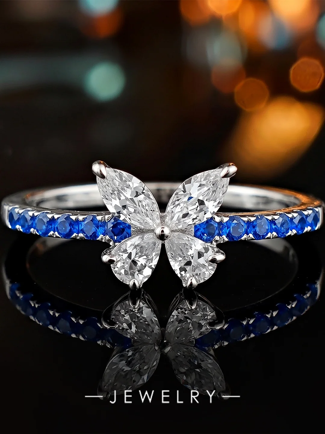 anello-in-argento-925-a-blocchi-di-colore-per-donne-forma-a-pera-design-leggero-e-lussuoso-anello-impilabile-con-elegante-motivo-animale