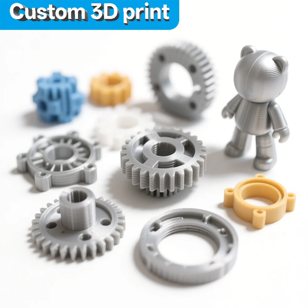 

Customized factory 3D printing services (SLS/FDM), prototype cnc parts processing services, metal, nylon and plastic products