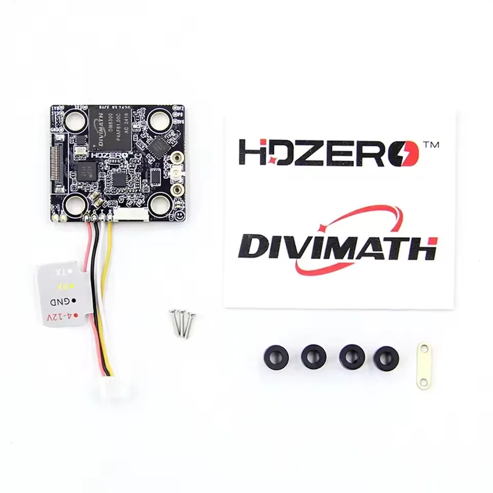 HDZero Race V3 VTX Digital Video Transmitter 20x20mm Hole 25-200mw Digital HD VTX For RC Racing