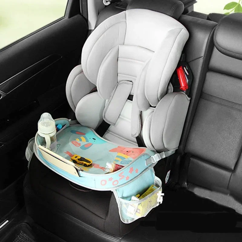 Children Dining Drink Table in-car Accessories Baby Fence Waterproof Car Seat Tray Storage Kids Toys Infant Holder