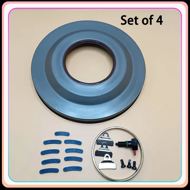 6DCT450 MPS6 Transmission Front Piston Clutch Cover Oil Seal Repair Kit For Ford Volvo Mondeo 1684808 31256845 31256729 209315