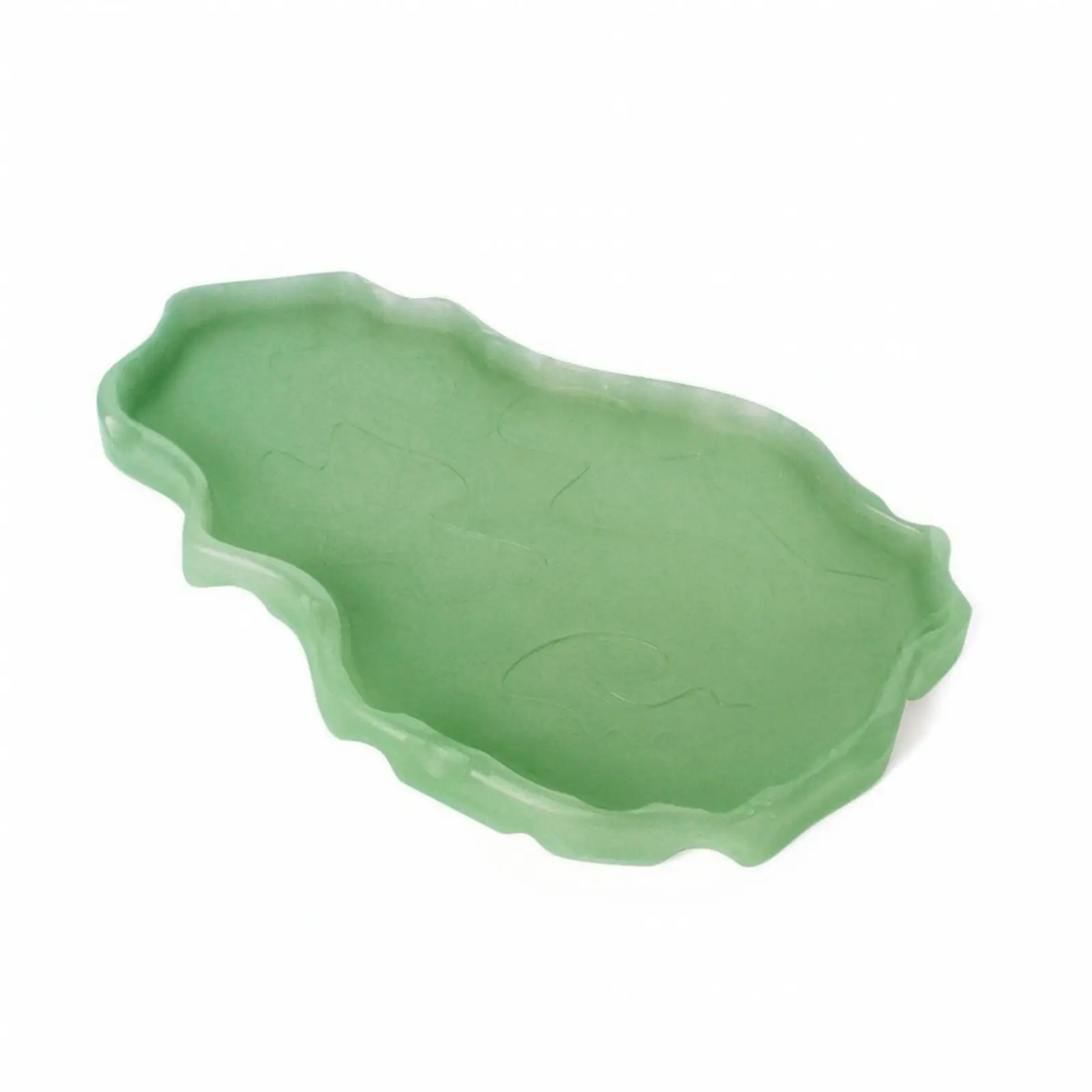 Resin Reptile Food and Water Dish Low-Silhouette Reptile Dish with Embossed Interior Lightweight Natural Look