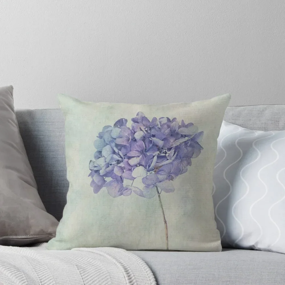 

Vintage Hydrangea Throw Pillow christmas cushions covers bed pillows Pillowcase Cushion Ornamental Pillow pillow