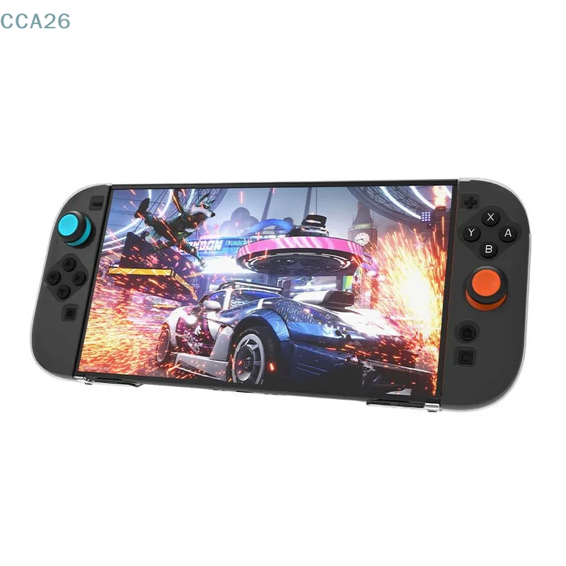 

Transparent Game Console Protective Case Set With Screen Protective Cover And Joystick Case For Switch 2 PC Clear Hard Case