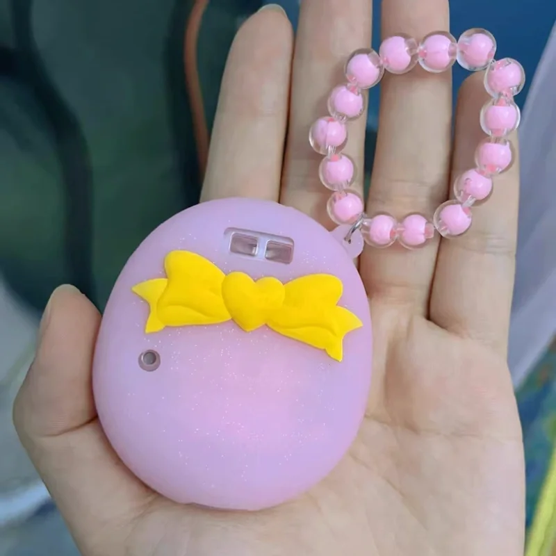 Pajarita Tamagotchi Uni, funda suave electrónica para mascotas, versión de protección contra caídas, lindo estuche Tamagotchi, regalos de