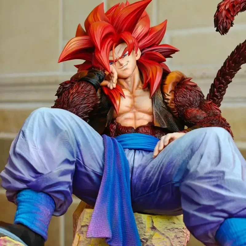 

New Dragon Ball Ssj4 Gogeta Super Saiyan 4 Action Figure Anime Figurine Collectible Model Pvc Statue Toys Birthday Gift In Stock