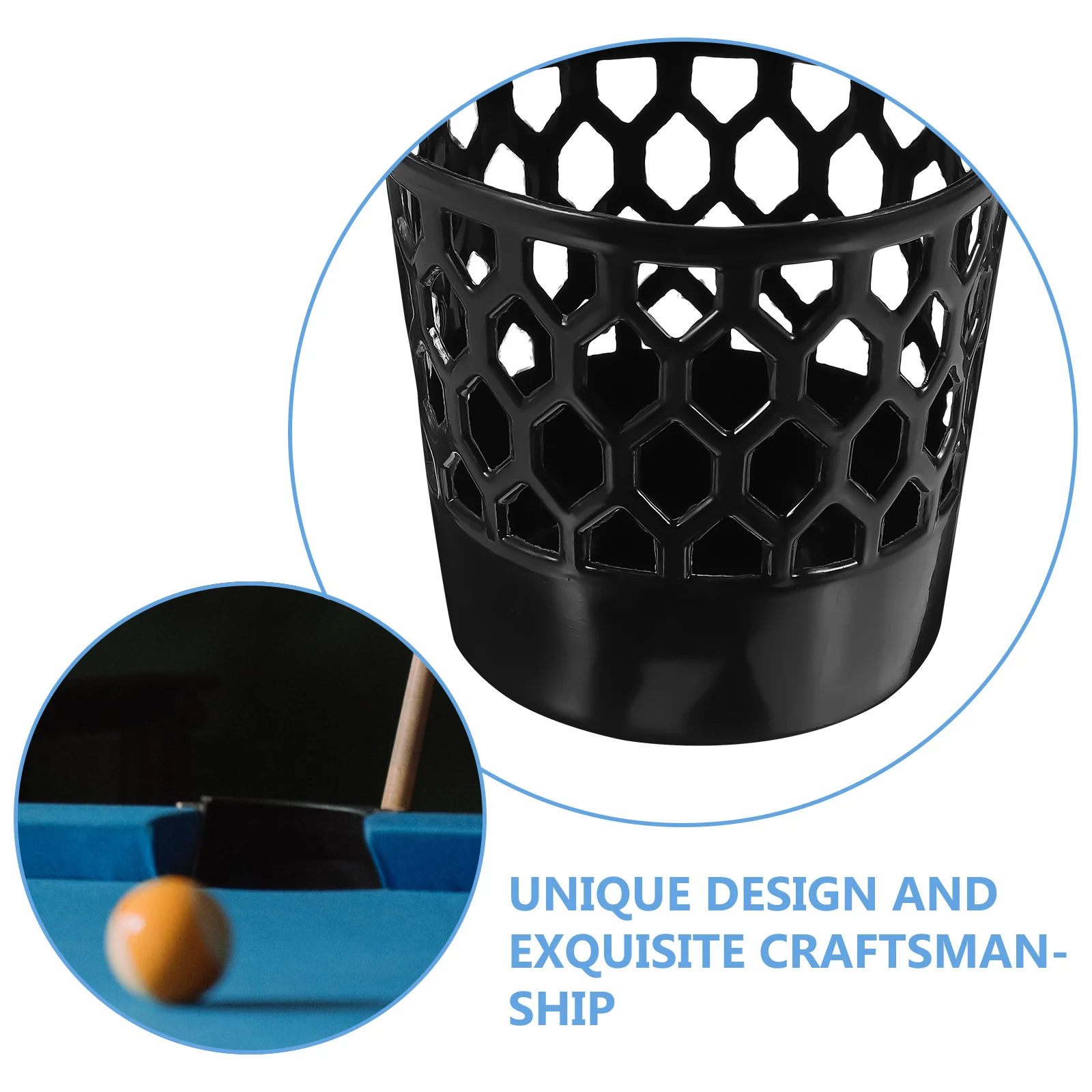 

Plastic Billiard Drop Basket Pool Table Side Pocket Durable Storage Holder Net Basket Storage Holder Sports Billiard Net