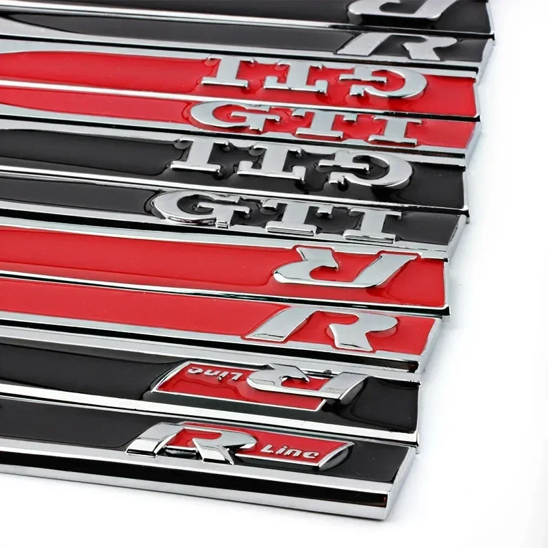 

For Volkswagen Golf 8 2019 2020 2021 2022 2023 MK7 MK8 VW Car Accessories Trim Side Fender Front Metal Emblem Cover