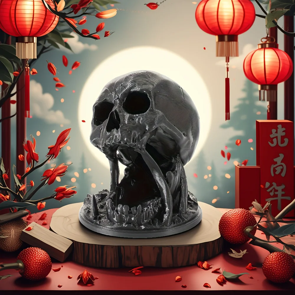 Skull DND Dice Tower And Tray Dice Rolling Tower For Dungeons And Dragons Tabletop RPG And Board Games，Halloween, Christmas, New